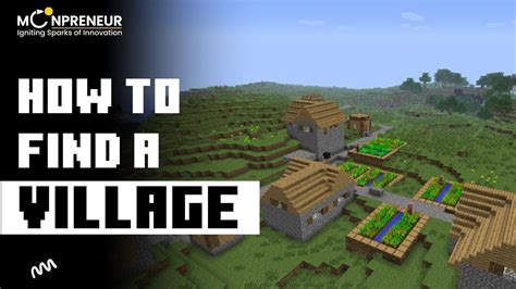 HOW TO FIND A VILLAGE IN ANY MINECRAFT WORLD!.